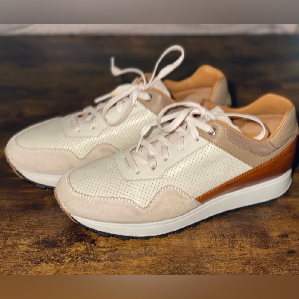 Magnanni Men’s lace up athletic style shoes